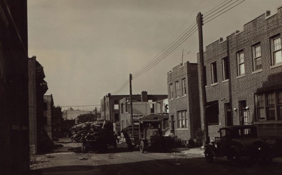 32Nd Street At 24Th Road, Queens, 1920S.