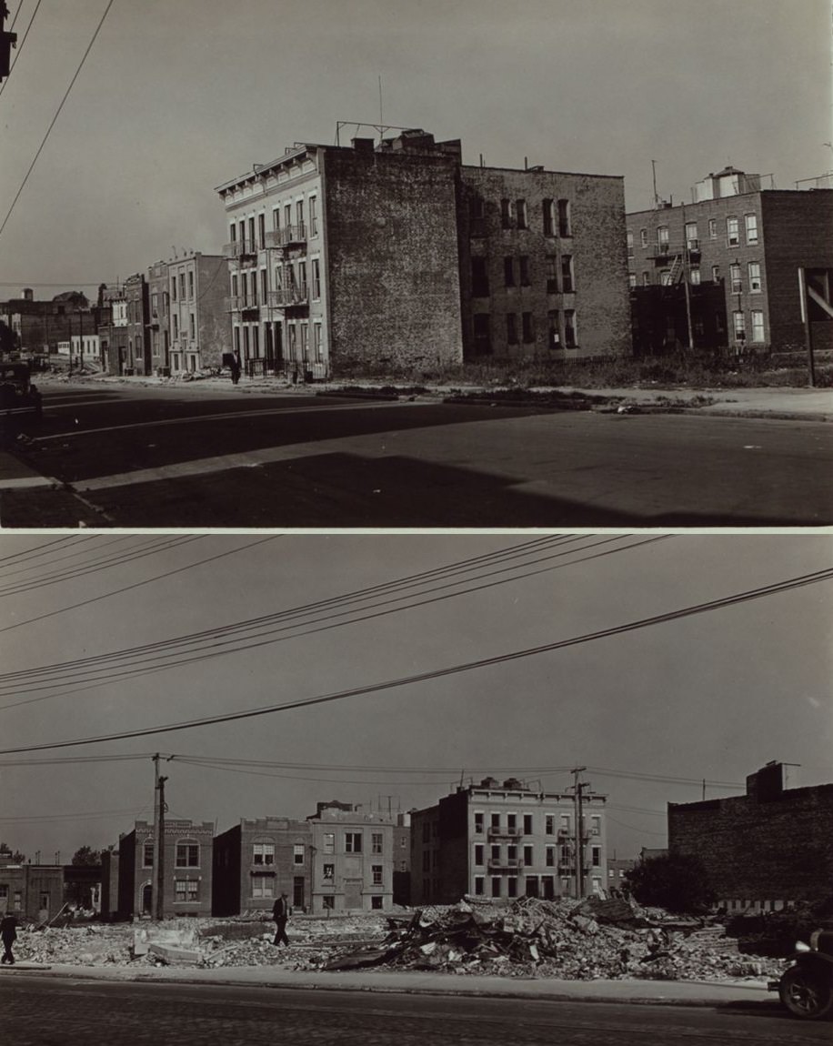 33Rd Street At 24Th Avenue, Queens, 1920S.