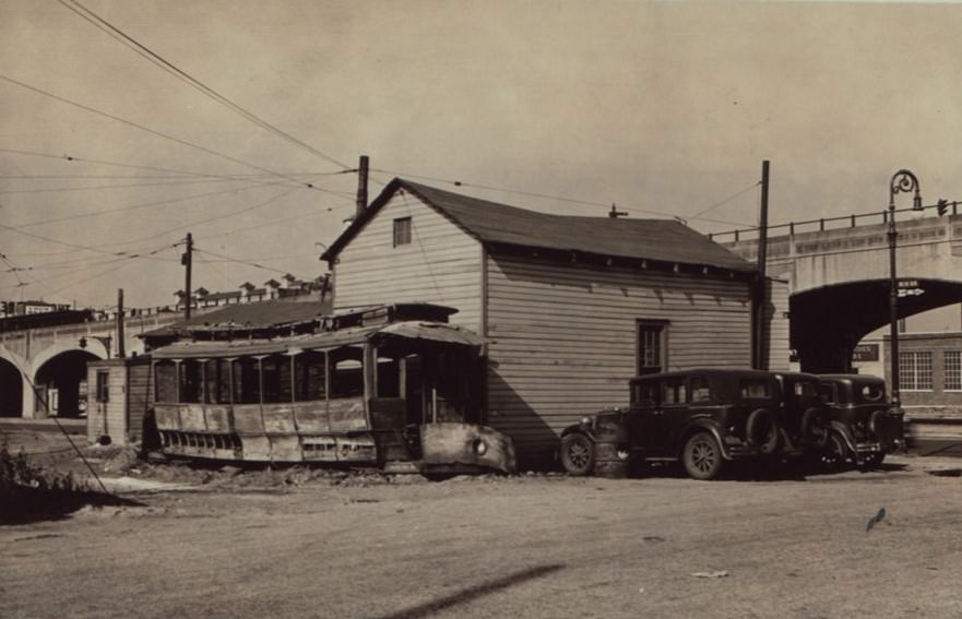 36Th Street At Queens Boulevard, Queens, 1920S.