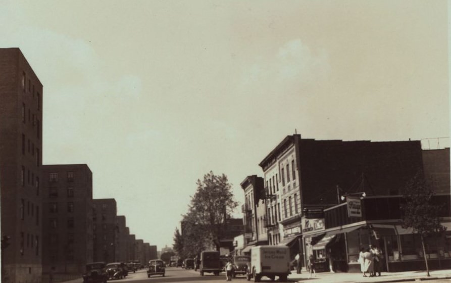 40Th Avenue At 21St Street, Queens, 1920S.