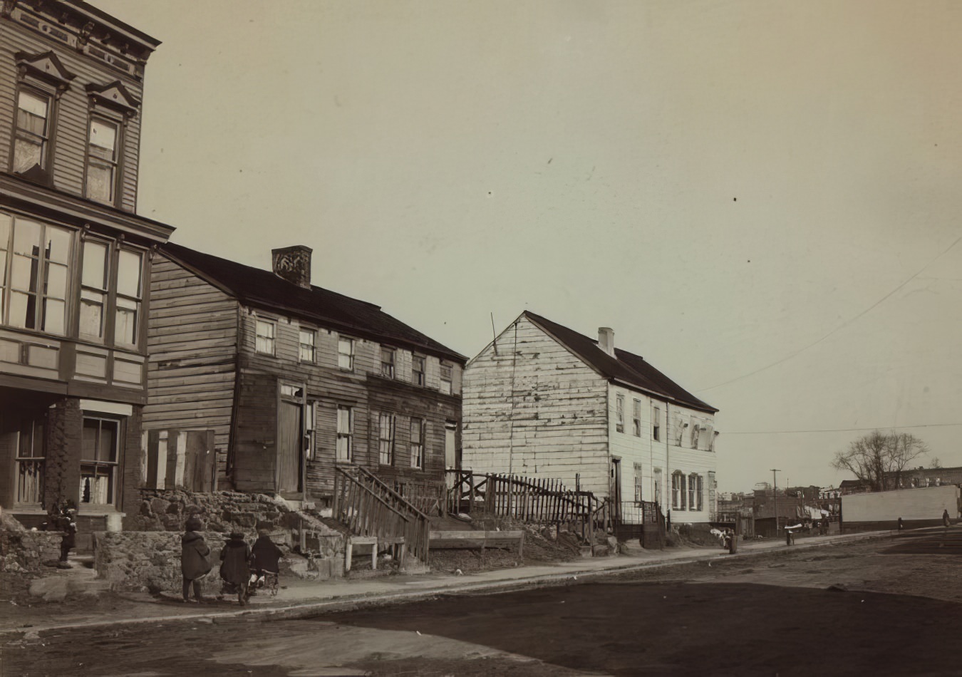 56Th Drive At Remsen Place, Queens, 1920S.