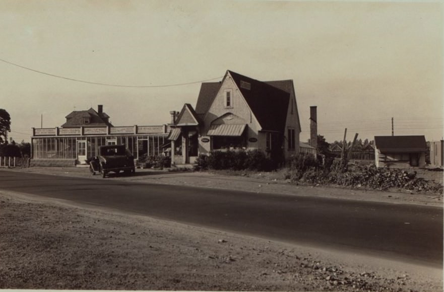 Dry Harbor Road At Woodhaven Boulevard, Queens, 1920S.