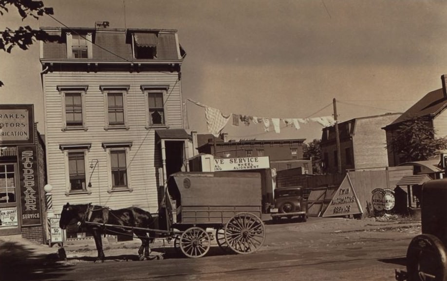 Farrington Street At Northern Boulevard, Queens, 1920S.