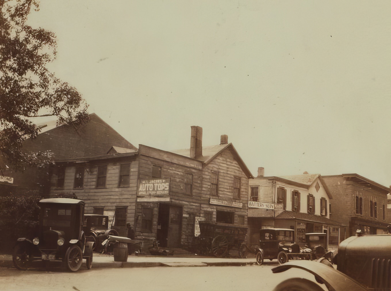 Far Rockaway Boulevard At Bayport Place, Queens, 1920S.