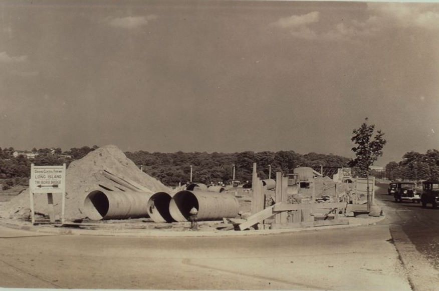 Grand Central Parkway At Union Turnpike, Queens, 1920S.