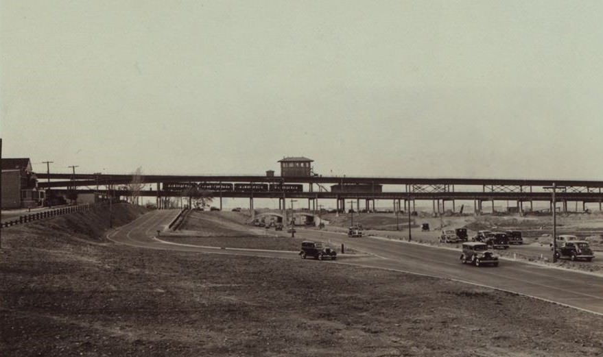 Grand Central Parkway At 46Th Avenue, Queens, 1920S.