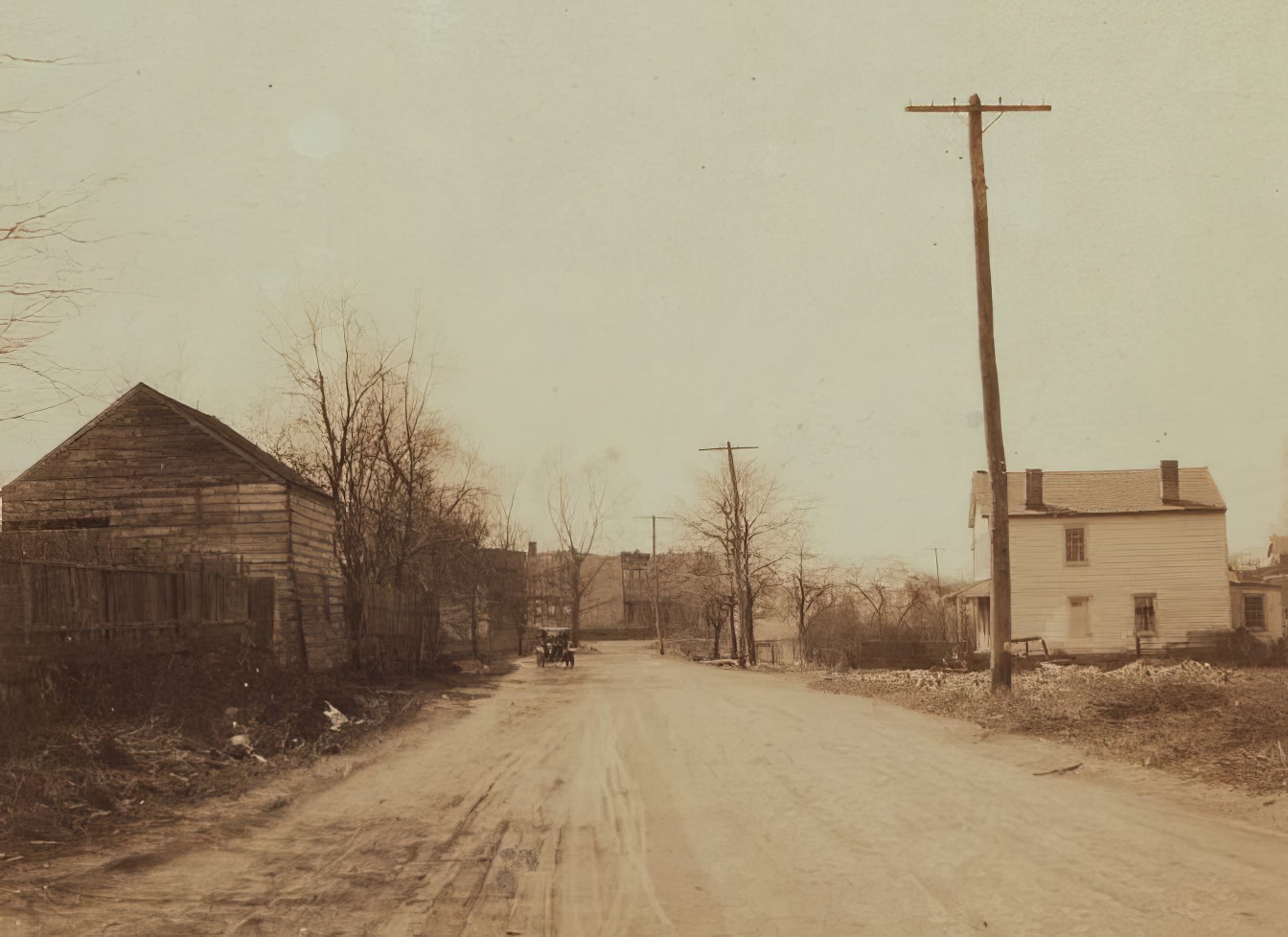 Hoffman Drive At Woodhaven Boulevard, Queens, 1920S.