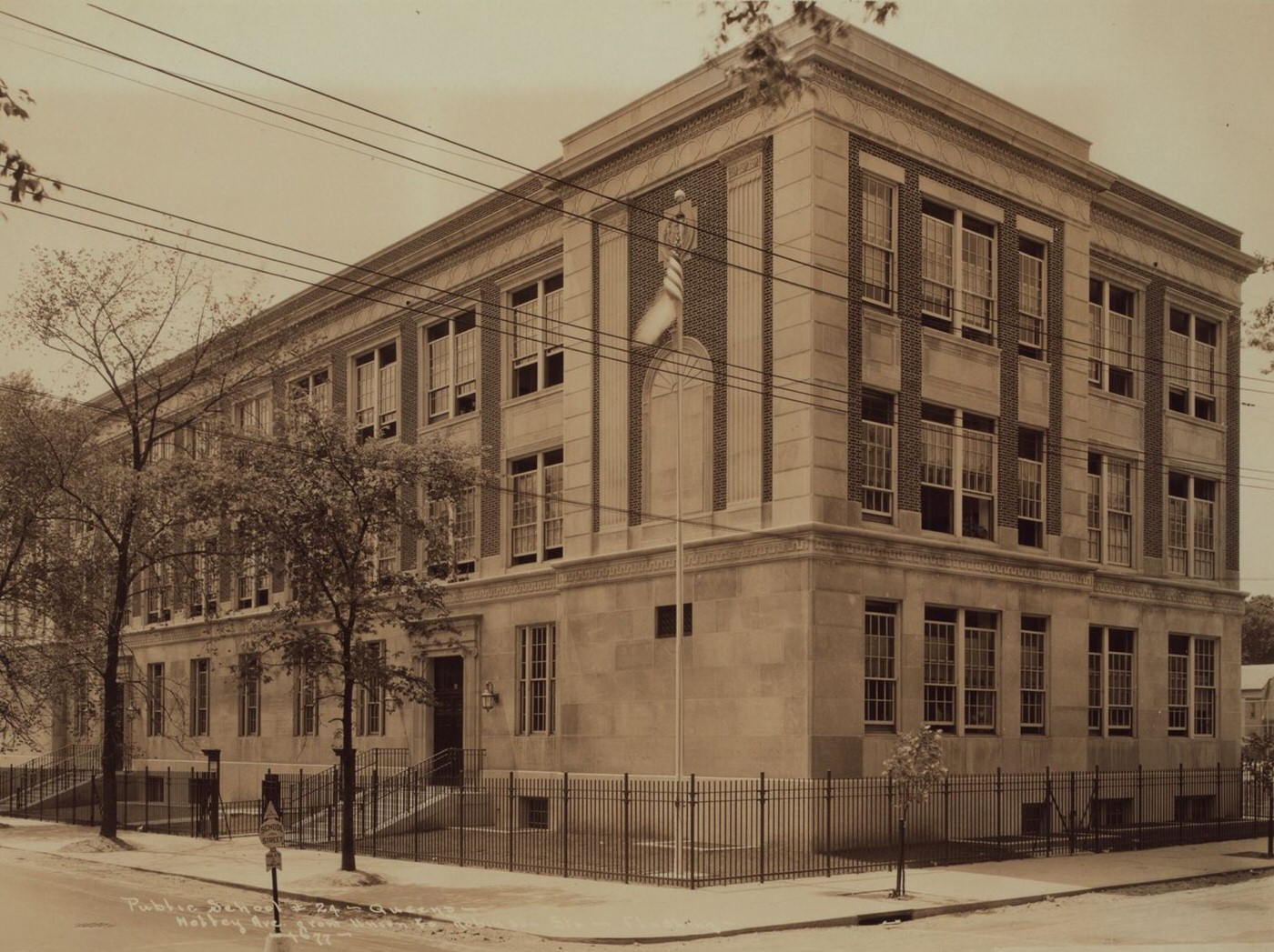 Holly Avenue At Robinson Street, Queens, 1920S.