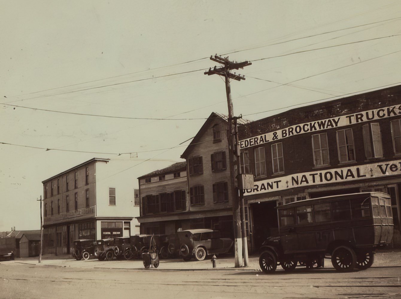 Jamaica Avenue At Hempstead Avenue, Queens, 1920S.