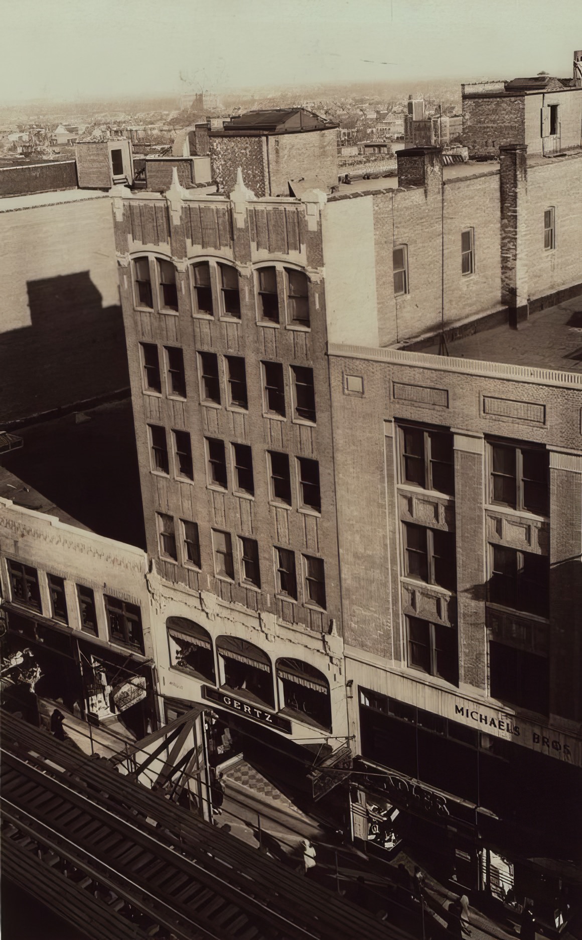 Jamaica Avenue At Union Hall Street, Queens, 1920S.