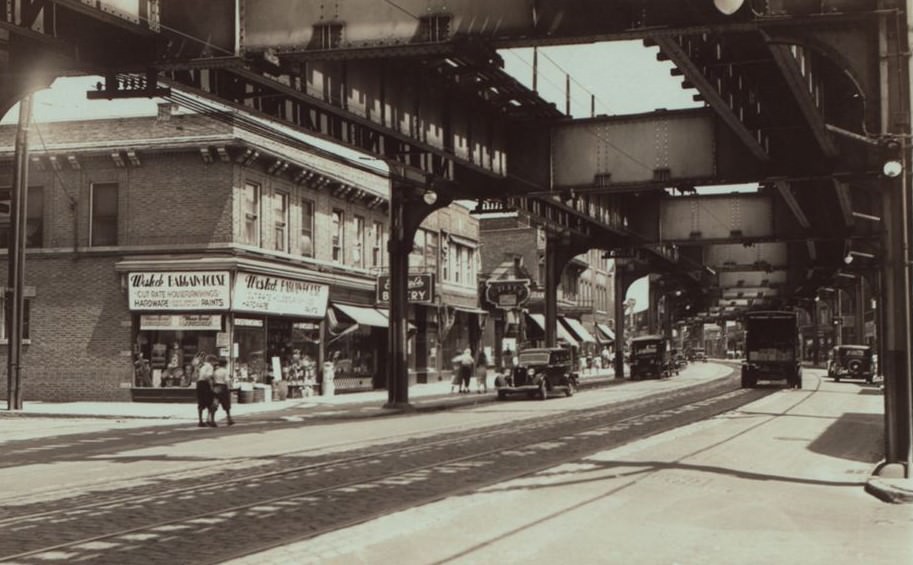 Jamaica Avenue At 108Th Street, Queens, 1920S.