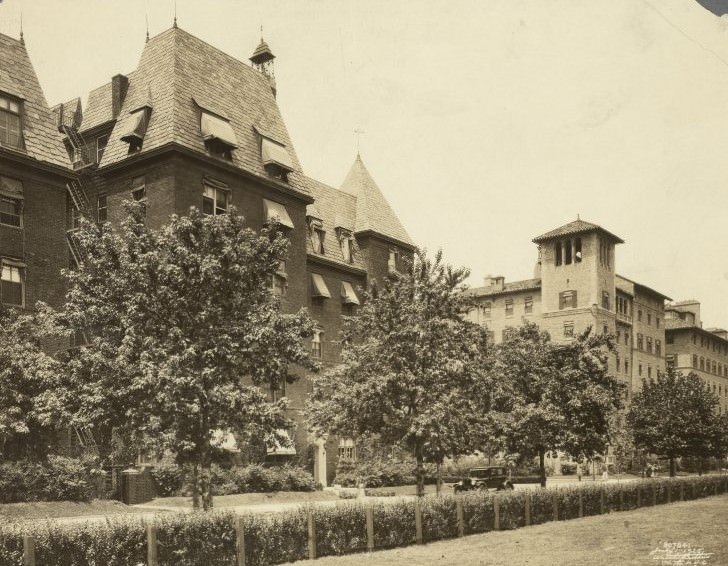 80Th Street At Northern Boulevard And 34Th Avenue, Queens, 1925.