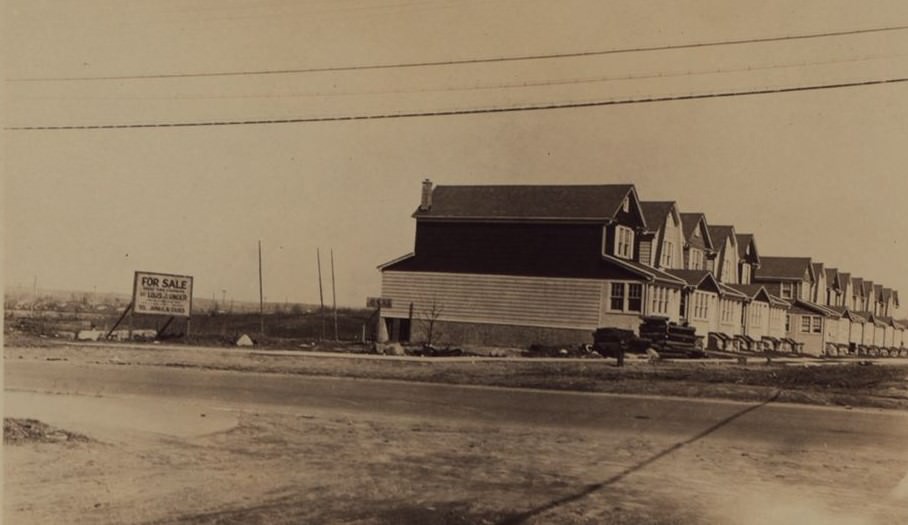 84Th Road And Parsons Boulevard, Queens, 1920S.