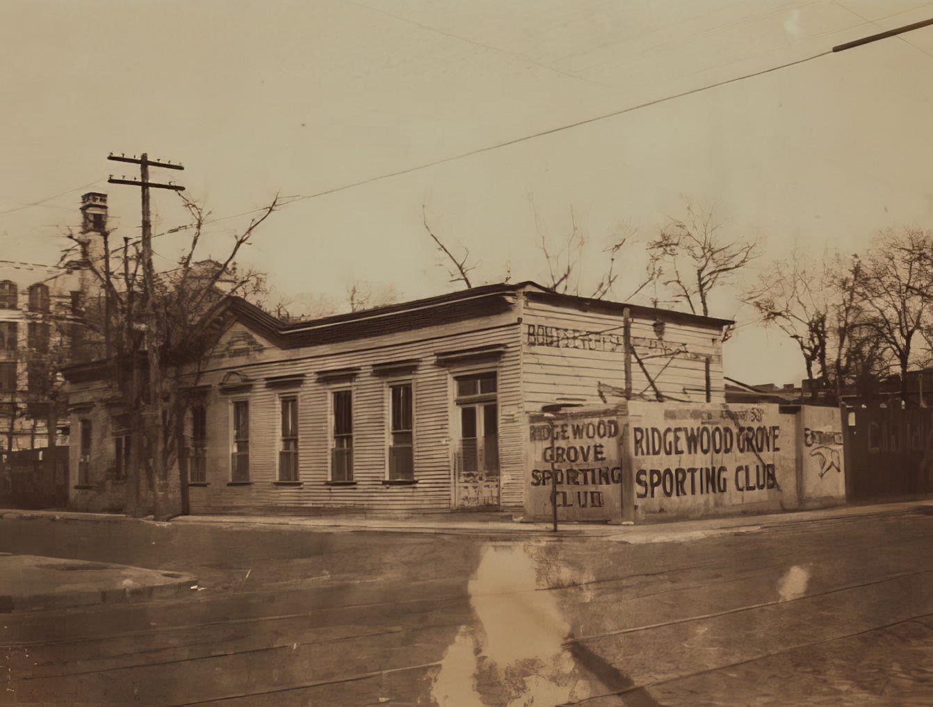 Centre Street And Cypress Avenue, 1930S.