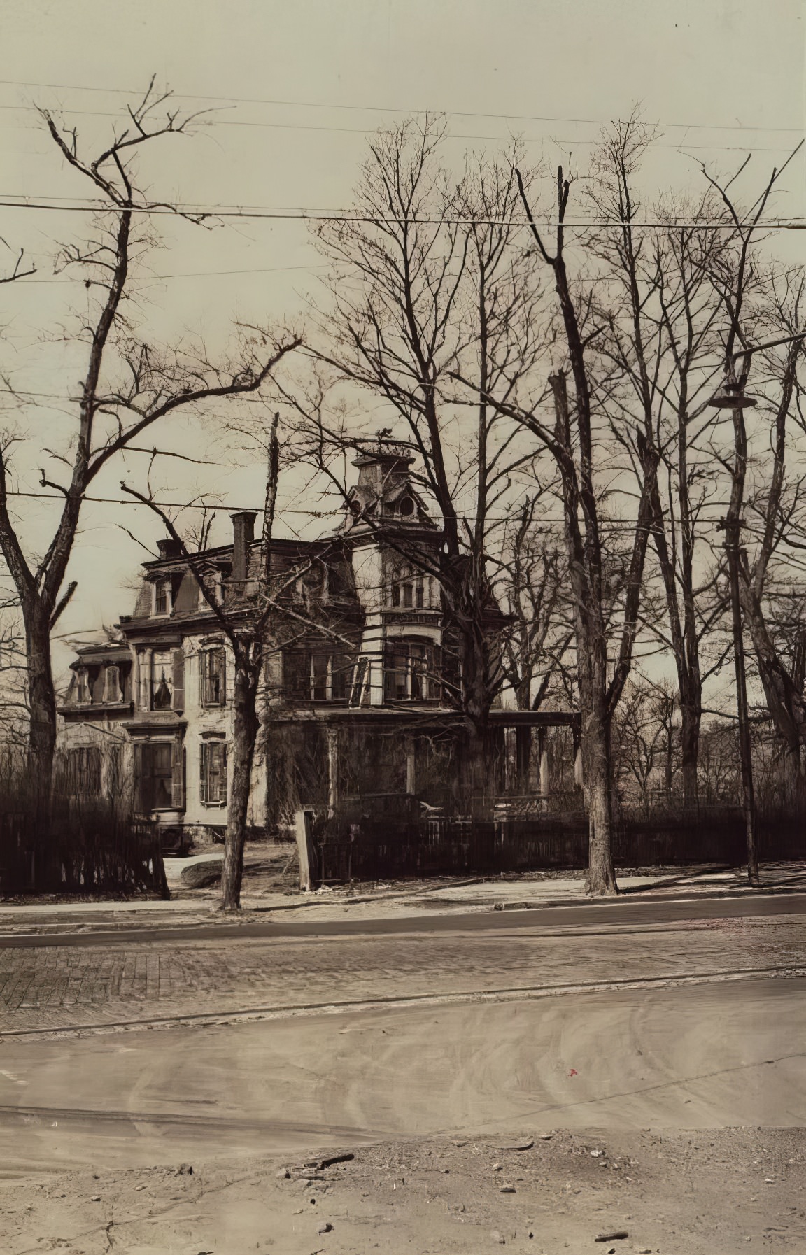 College Place And 9Th Road, 1930S.