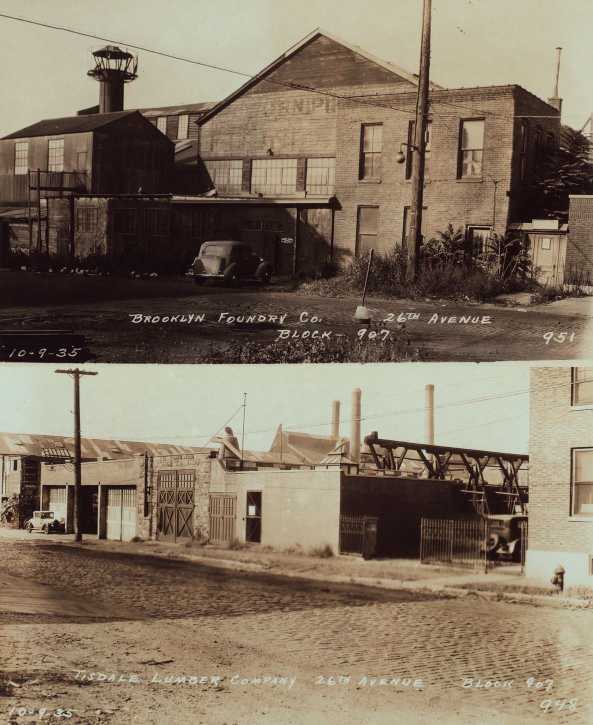 26Th Avenue And 10Th Avenue, 1935.