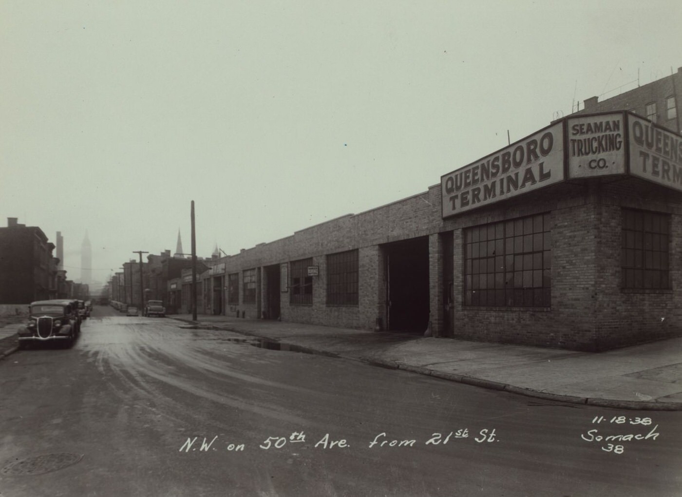 50Th Avenue And 21St Street, 1938.