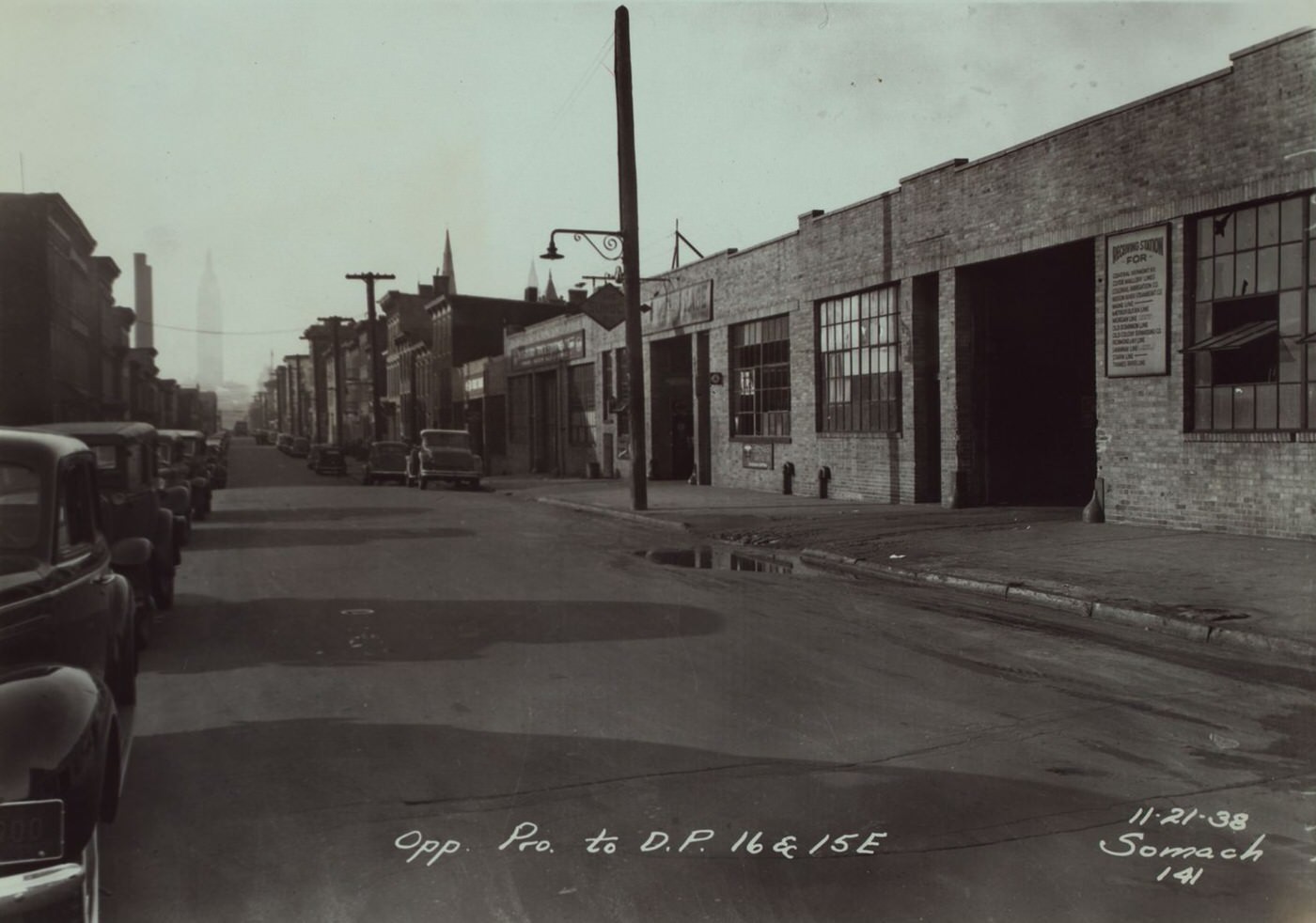 50Th Avenue And 21St Street, 1938.