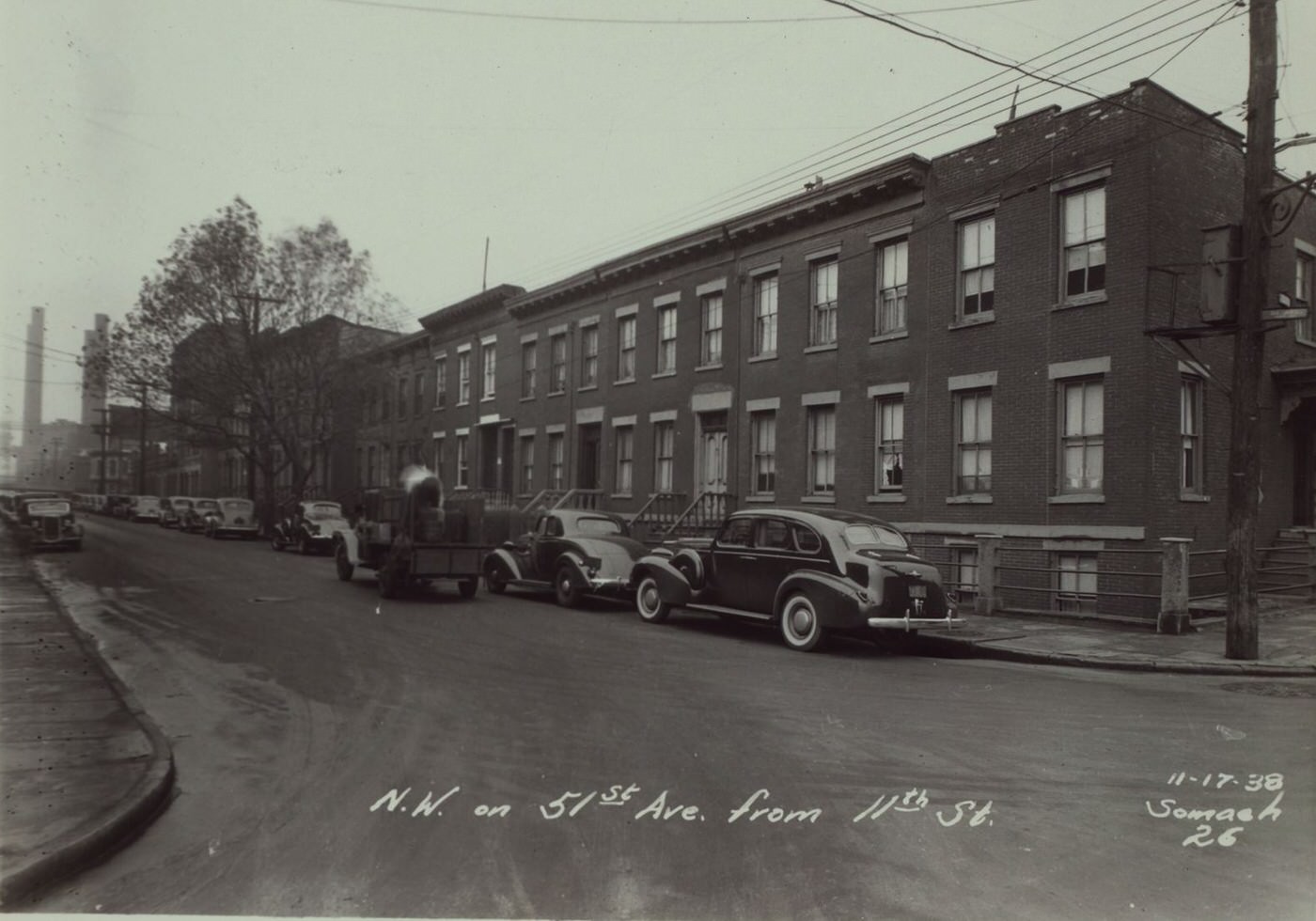 51St Avenue And 11Th Street, 1938.