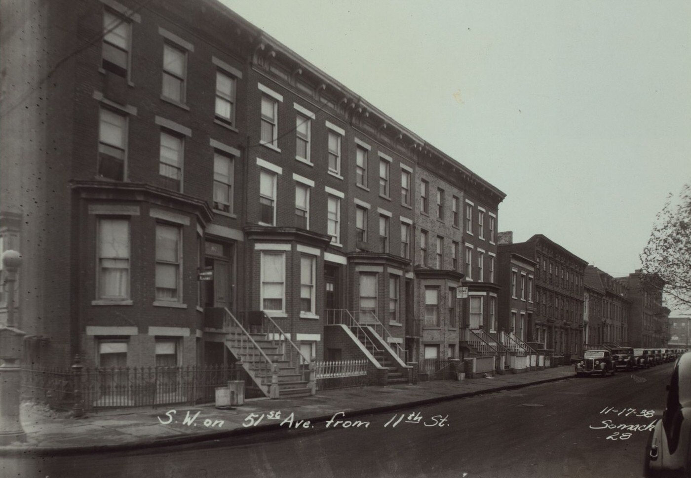 51St Avenue And 11Th Street, 1938.