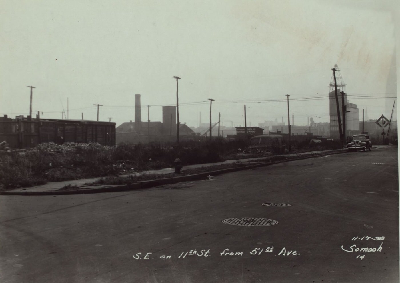 11Th Street And 51St Avenue, 1938.