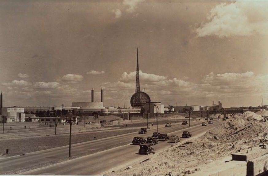 New York World'S Fair Grounds, Flushing Meadows Park, Queens, 1939.