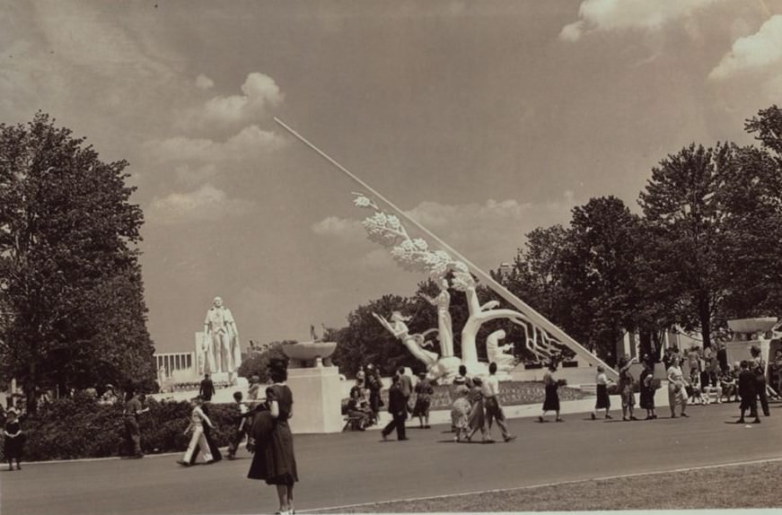 New York World'S Fair Of 1939-40, Flushing Meadows Park, Queens.