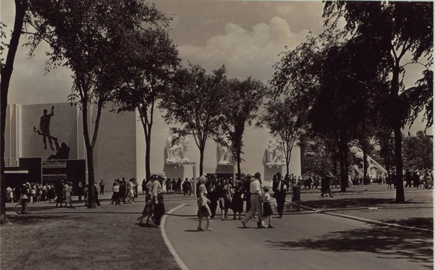 New York World'S Fair Of 1939-40, Flushing Meadows Park, Queens.