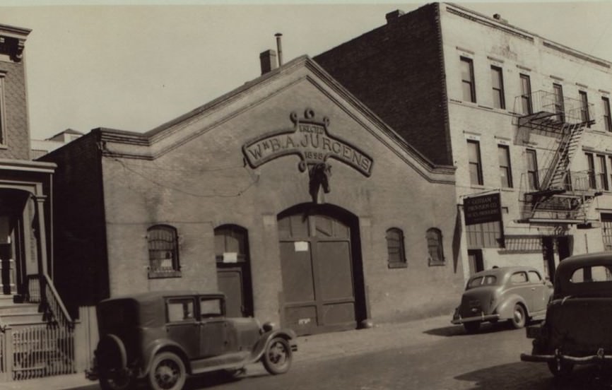 Grand Avenue And Park Avenue, Queens, 1930S.