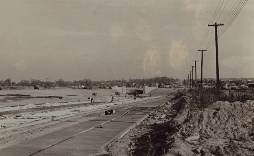 Grand Central Parkway And 74Th Street, Queens, 1930S.