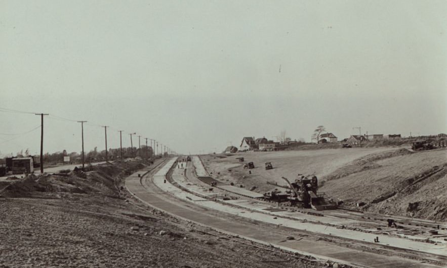 Grand Central Parkway And 77Th Street, Queens, 1930S.