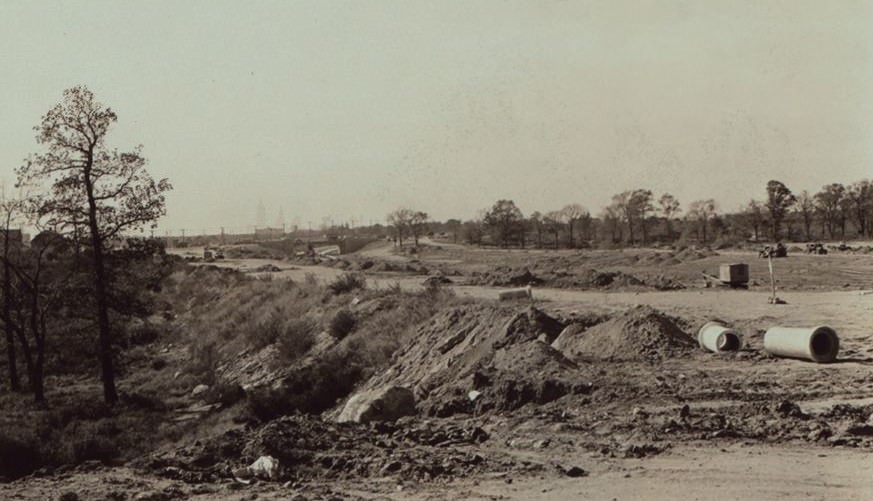 Grand Central Parkway And 85Th Street, Queens, 1930S.