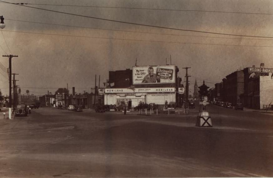 Greenpoint Avenue And Van Dam Street, Queens, 1930S.