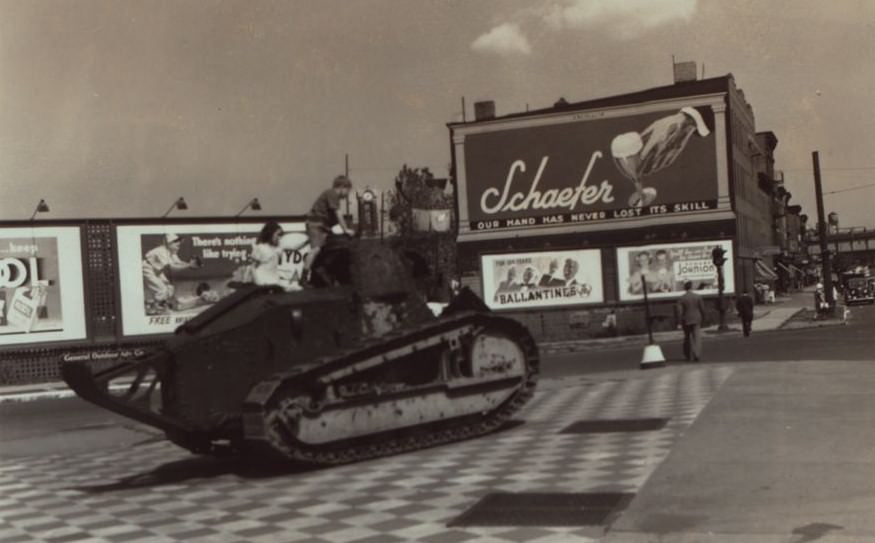 Jackson Avenue And 44Th Drive, Queens, 1930S.