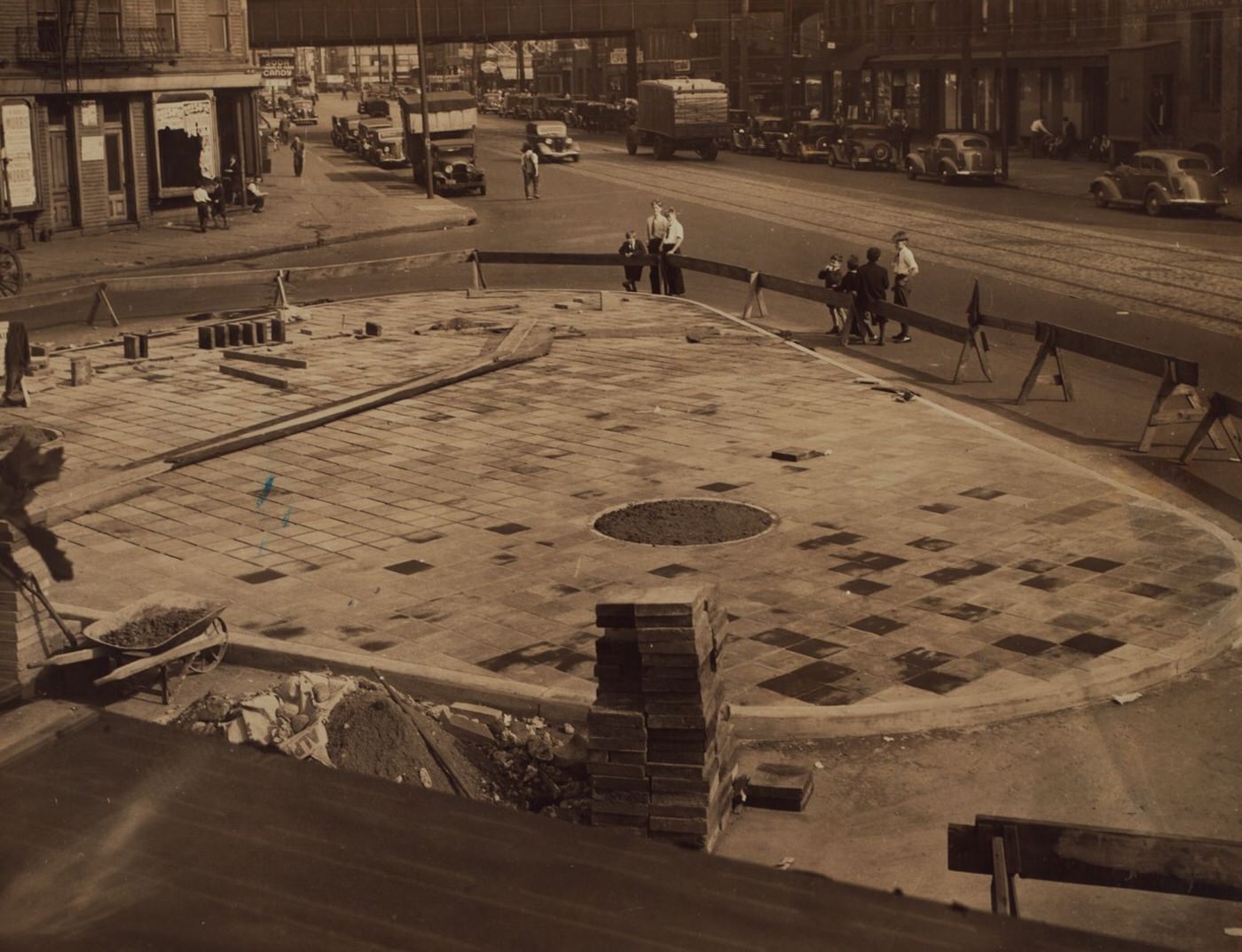 Jackson Avenue And Crane Street, Queens, 1930S.