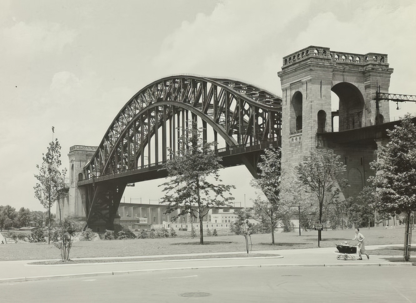 Hells Gate Bridge, Queens, 1930S.