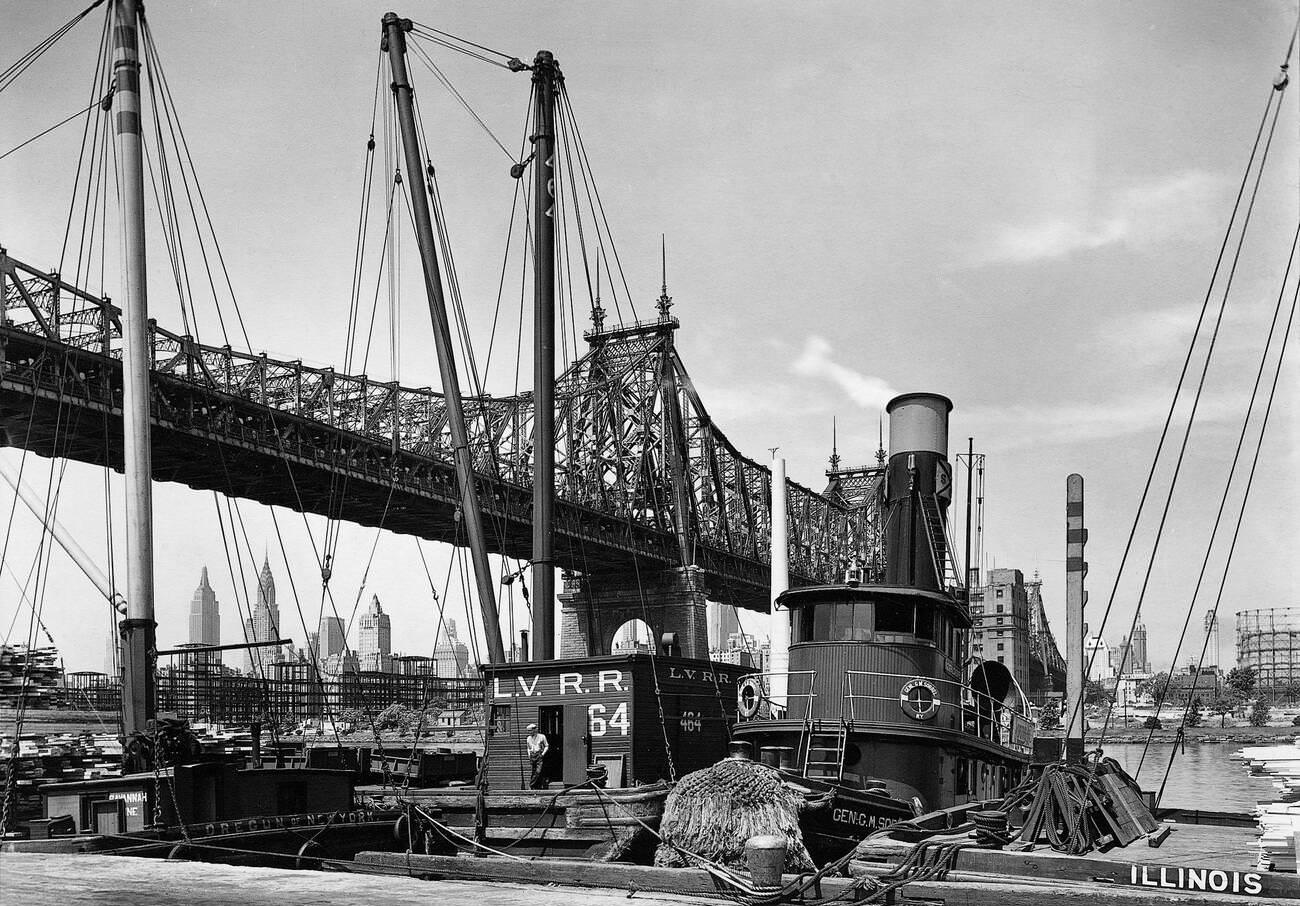 The Queensboro Bridge, 1937.