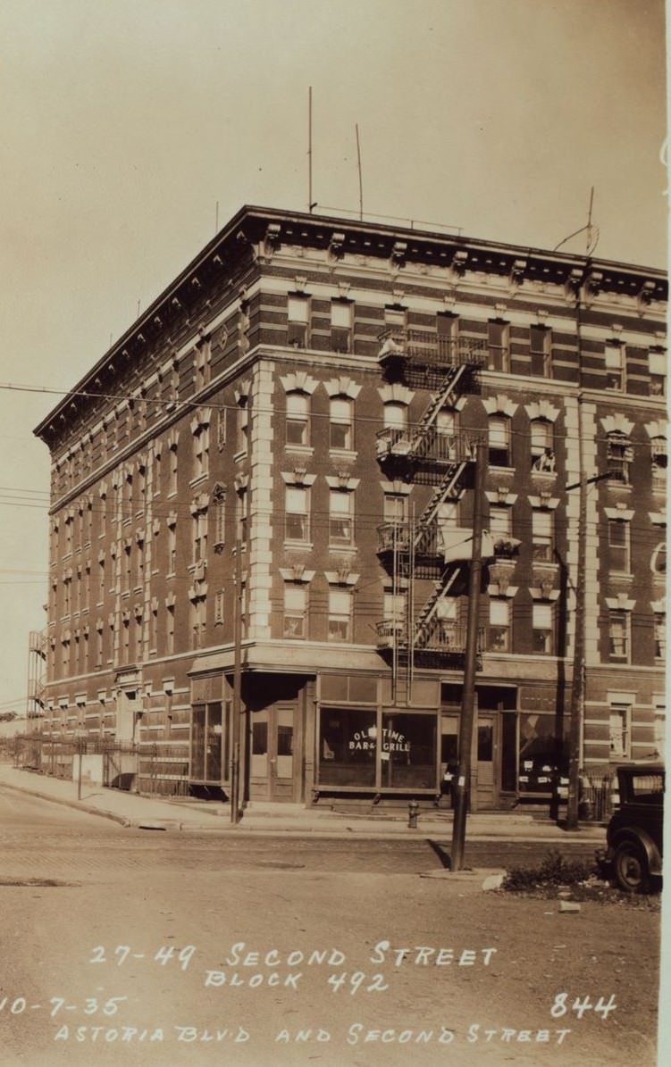 2Nd Street And 27Th Avenue, 1935.