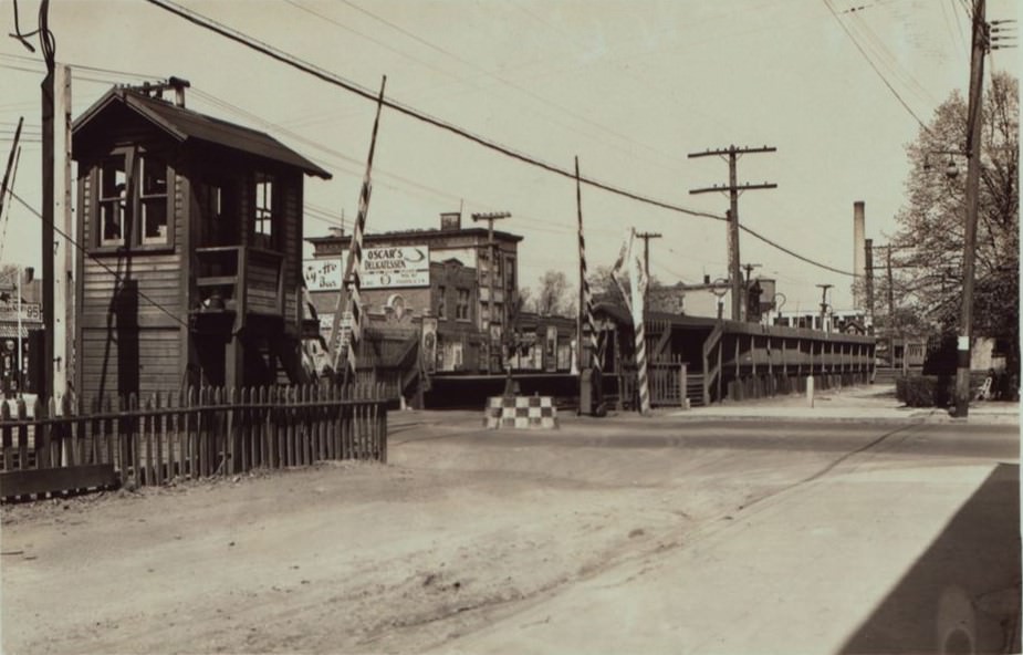 Atlantic Avenue And Lefferts Boulevard, 1935.