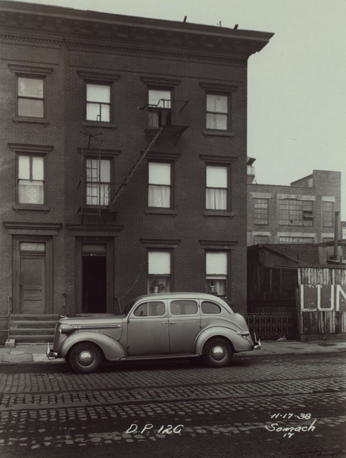 Borden Avenue And Vernon Boulevard, 1938.