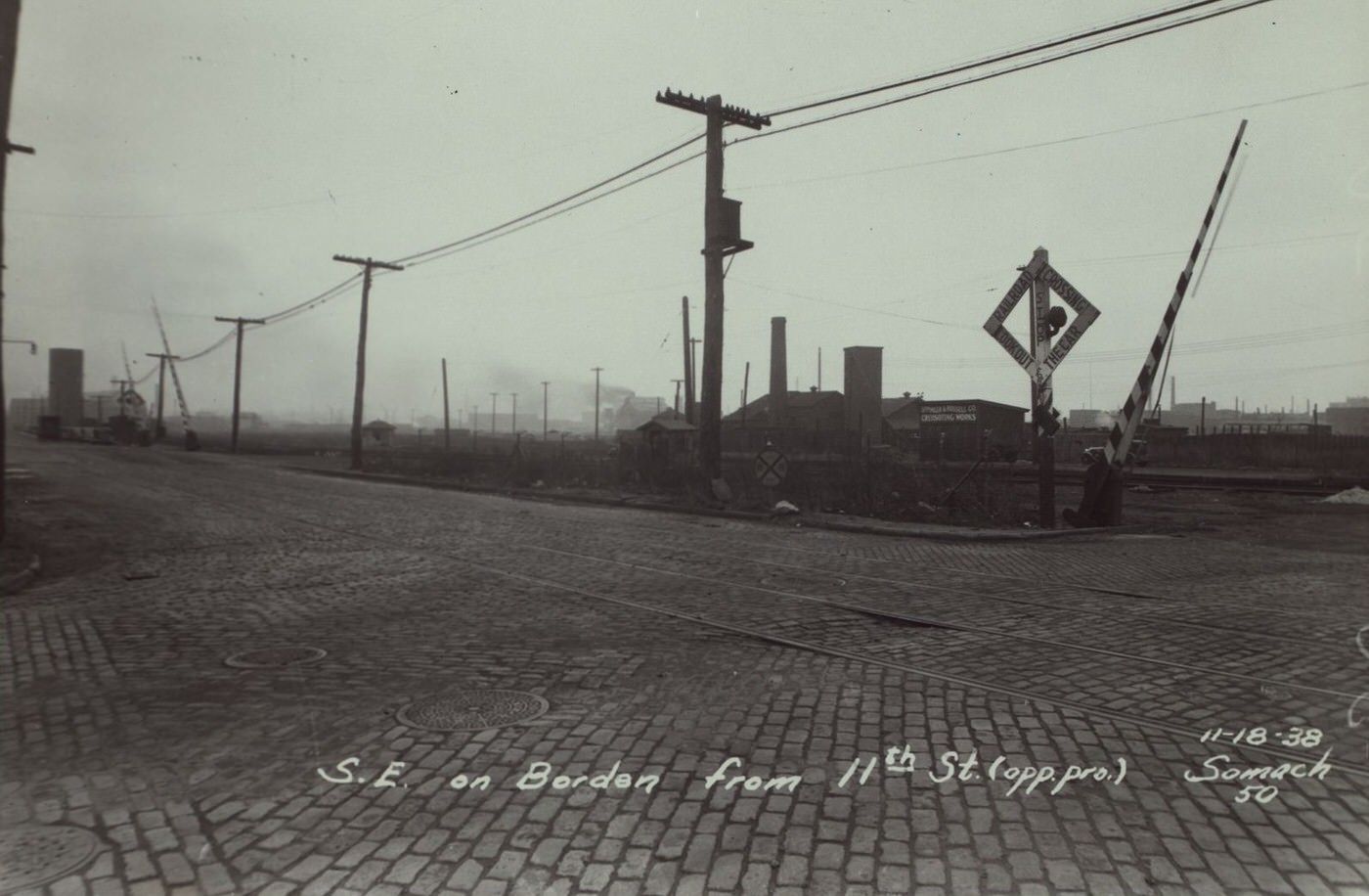 Borden Avenue And 11Th Street, 1938.