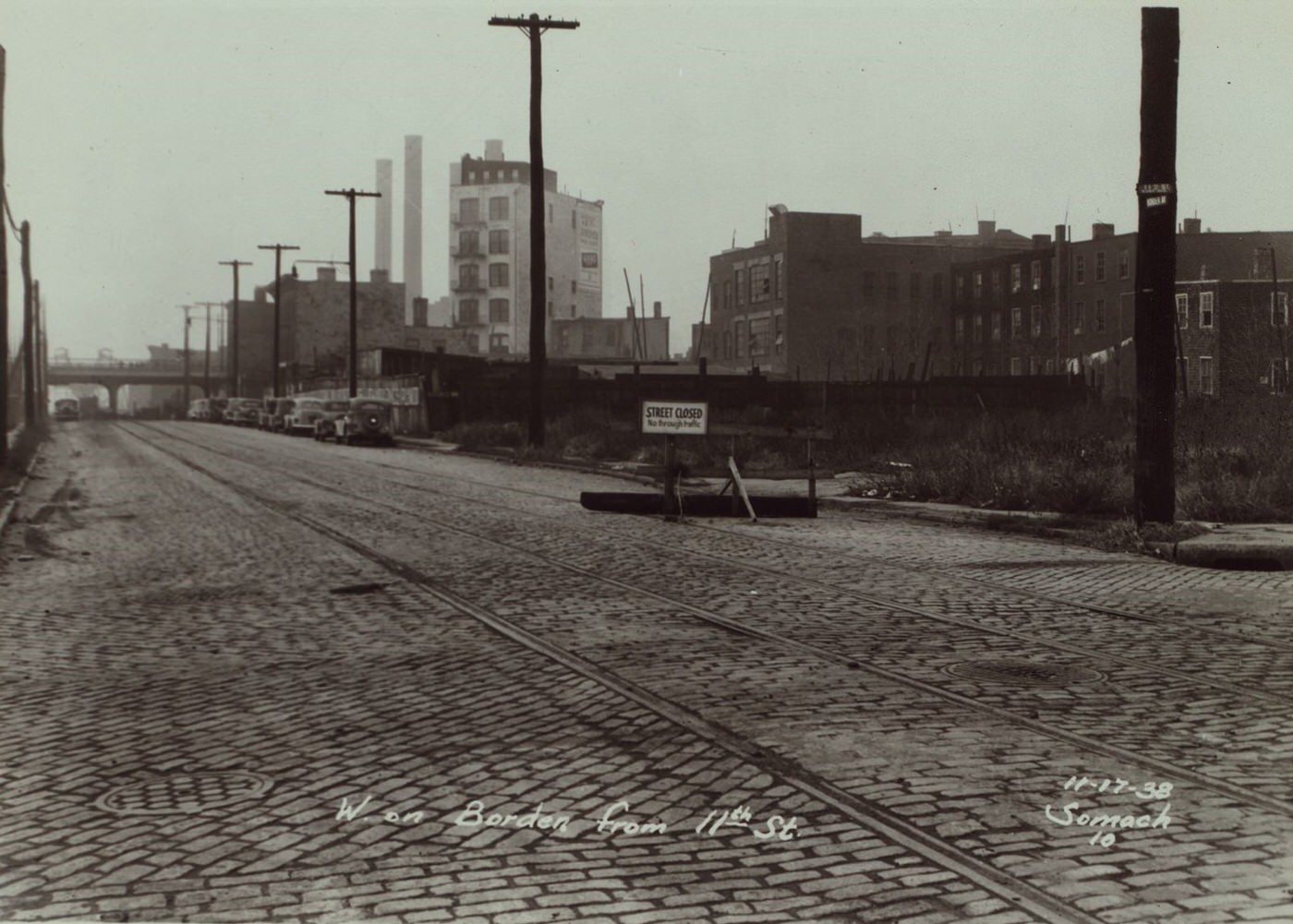 Borden Avenue And 11Th Street, 1938.