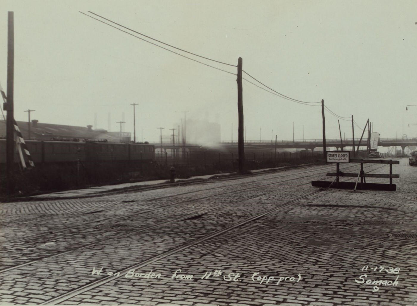 Borden Avenue And 11Th Street, 1938.