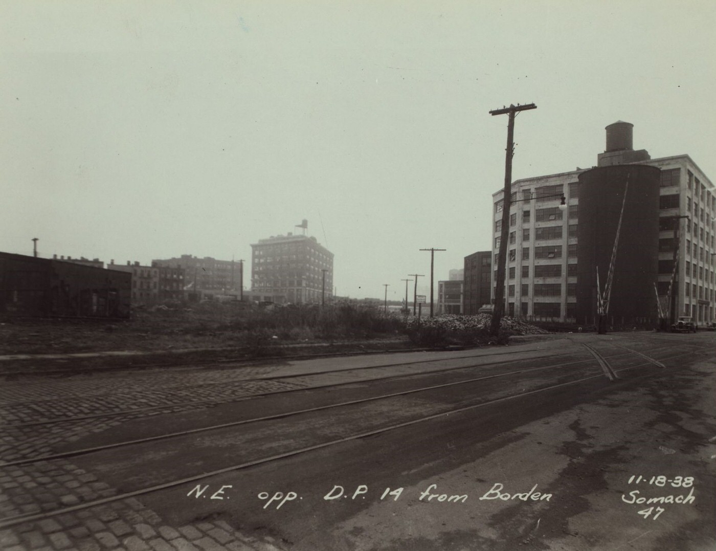 Borden Avenue And 11Th Street, 1938.