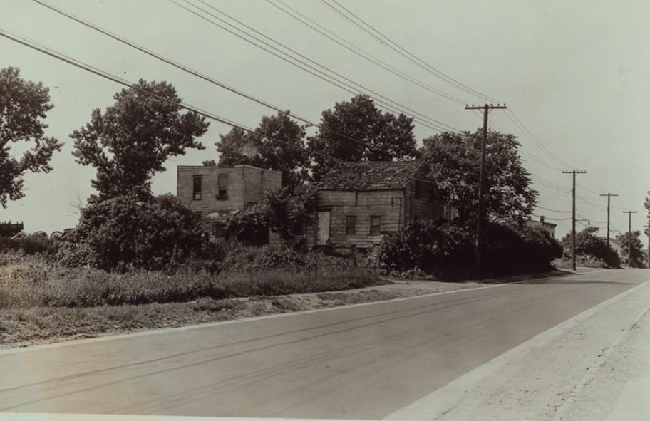 Dry Harbor Road And Penelope Avenue, Queens, 1940S.