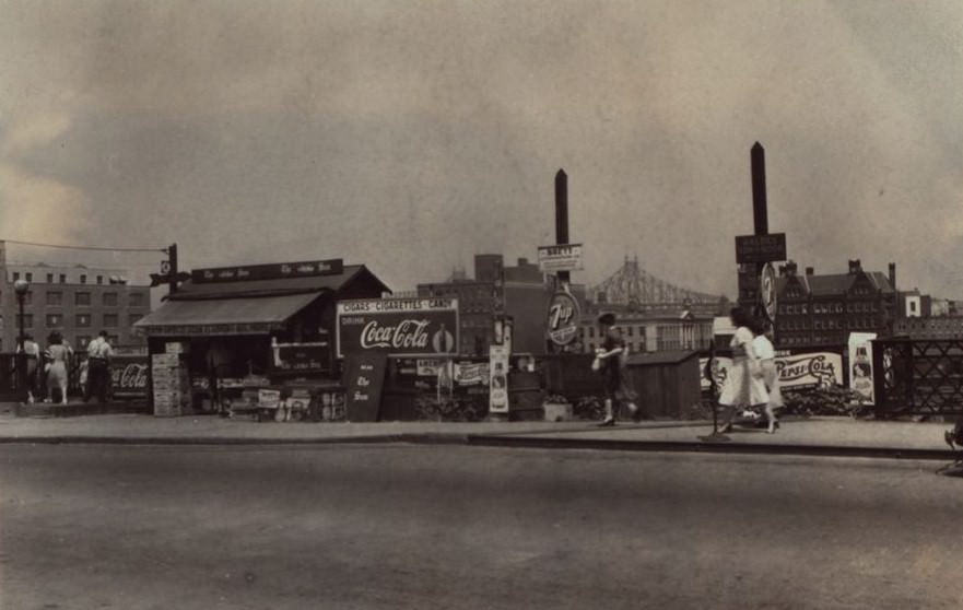 49Th Avenue And 21St Street, Queens, 1940S.