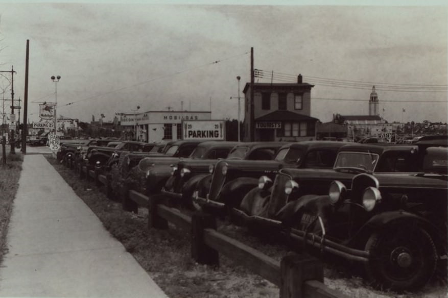 Horace Harding Boulevard And Colonial Avenue, Queens, 1940S.