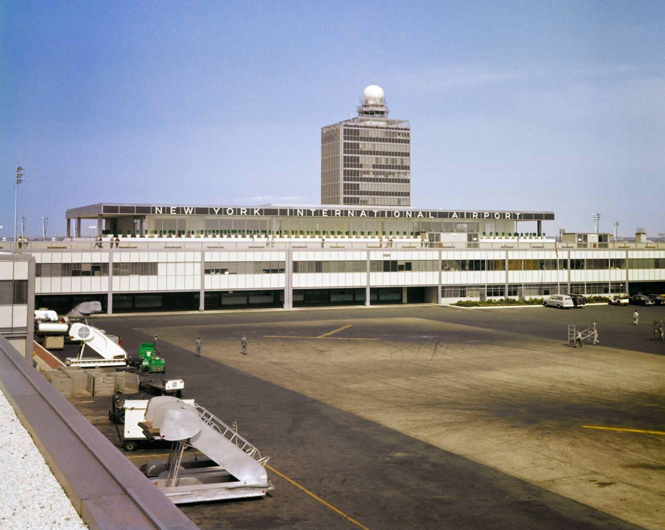 New York International Airport, Commonly Called Idlewild Airport But Renamed John F. Kennedy International In 1963, Circa 1950S.