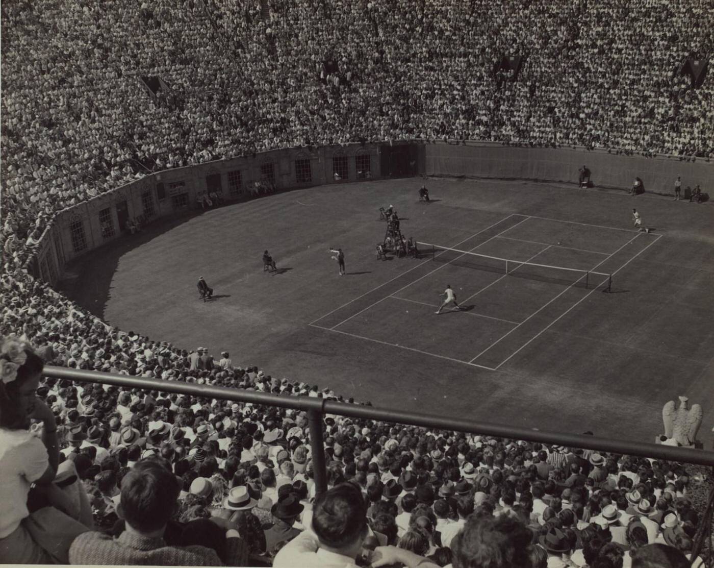 Forest Hills Tennis Stadium, Queens, 1950S.