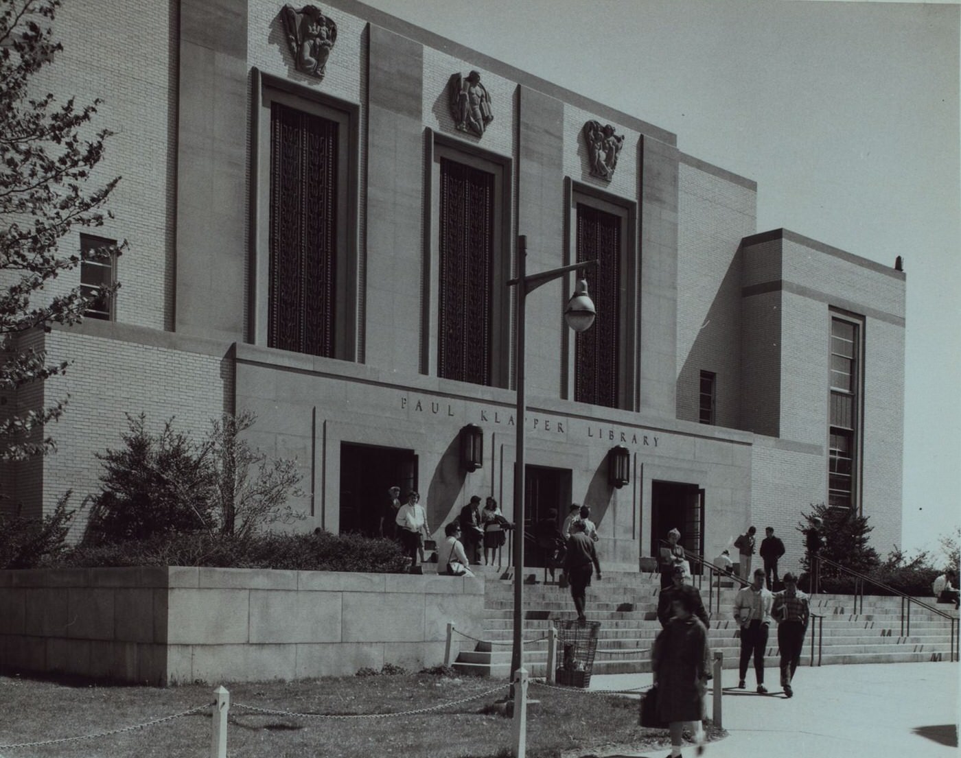 Queens College -Paul Klapper Library, 1960S.